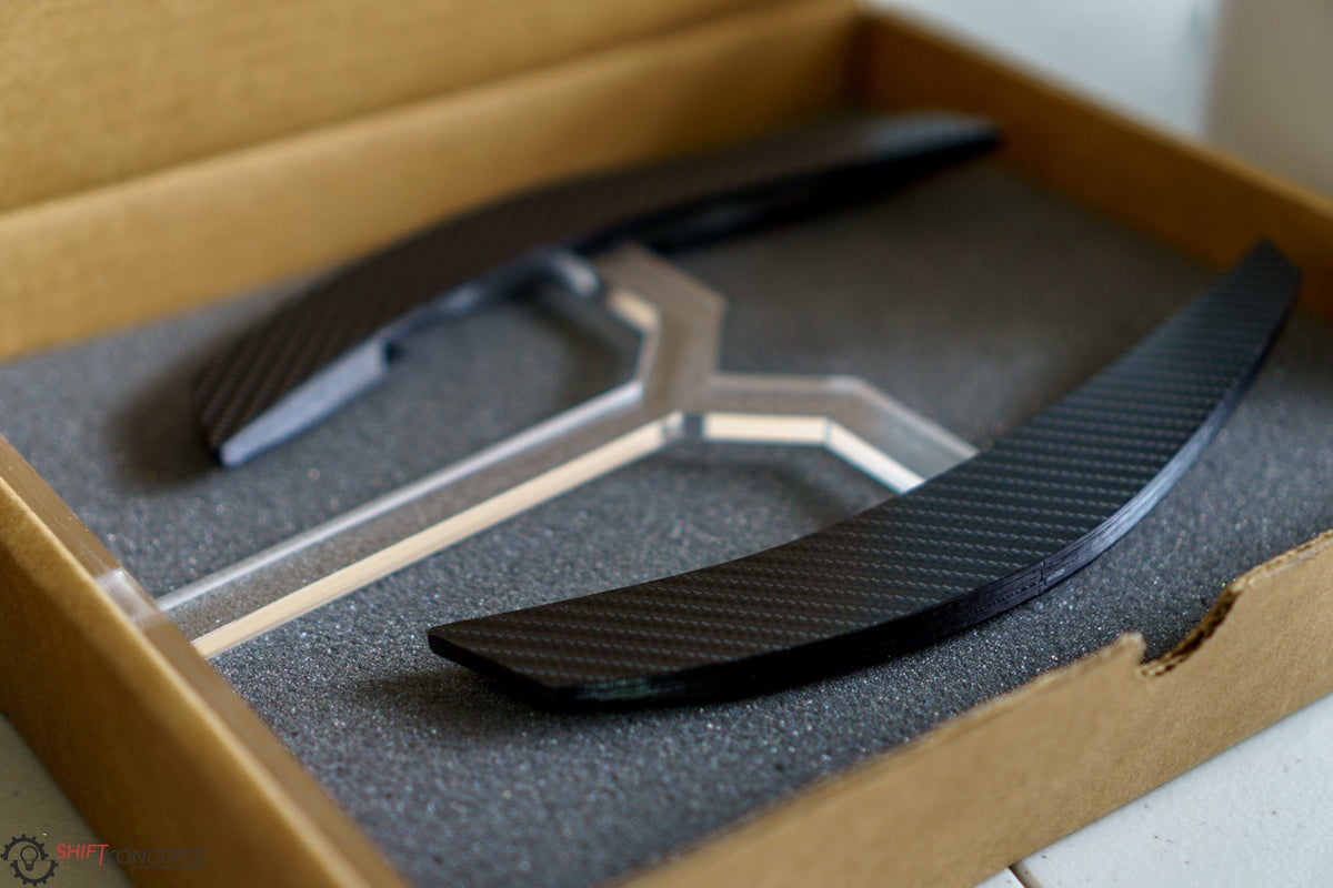 R35 GTR Carbon Fiber composite extended paddle shifters Belgium GTR Store