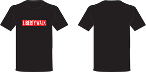 Liberty Walk Red Logo Black T-Shirt