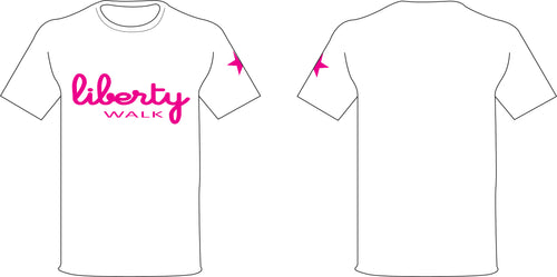 Liberty Walk Pink Stars T-Shirt