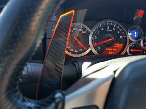 R35 GTR Fiberglass composite extended paddle shifters